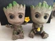Комплект горшочков Грут Groot для цветов и канцелярии G8 +G9 - изображение 11