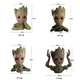 Комплект горшочков Грут Groot для цветов и канцелярии G1+G2+G3+G4 - изображение 15
