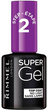 Закріплювач лаку для нігтів Rimmel London Supergel Top Coat 001 12 мл (30121188) - зображення 1