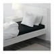 Простыня натяжная IKEA DVALA черная 90х200 см 101.458.37 - изображение 4