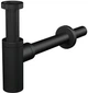 Сифон для раковини ALCA PLAST A400BLACK DN32 Design круглий чорний матовий (8595580558673) - зображення 1
