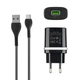 Зарядное устройство Hoco C12Q, 1USB, QC3.0, черный (Type-C) (2242517) - изображение 2
