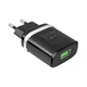 Зарядное устройство Hoco C12Q, 1USB, QC3.0, черный (Type-C) (2242517) - изображение 3