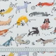 Декоративная ткань лонета цветные собачки мультиколор (140см 156г/м² пог.м) (99997) - изображение 3