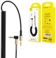 Аудио-кабель SkyDolphin SR08 Spring Wire 3.5 мм - 3.5 мм (M/M) 1 м Черный (AUX-000062) - изображение 4