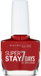 Лак для нігтів Maybelline New York Superstay 7 days Gel Nail Color 006 Deep Red 10 мл (3600530124848) - зображення 1