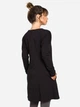Sukienka tunika damska BeWear B042 86907 2XL-3XL Czarna (5902041192001) - obraz 2