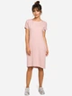 Плаття жіноче BeWear B050 86942 XL Пудрово-рожеве (5902041193541) - зображення 1