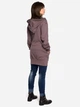 Bluza damska rozpinana streetwear długa BeWear B054 86951 S-M Brązowa (5903068402647) - obraz 4