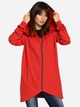 Толстовка на блискавці з капюшоном жіноча BeWear B054 86954 L-XL Червона (5903068402722) - зображення 3