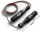 Скакалка кожаная Hop-Sport HS-L015JR 275 см с подшипниками для скоростных тренировок - изображение 1