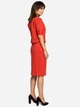 Sukienka tunika damska BeWear B056 86962 2XL Czerwona (5903068403132) - obraz 2
