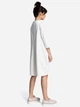 Sukienka tunika damska BeWear B070 87015 2XL Ecru (5903068408908) - obraz 2