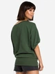 Bluza damska bez kaptura BeWear B079 87053 2XL-3XL Zielona (5903068415876) - obraz 2