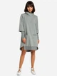 Sukienka tunika damska BeWear B089 87094 XL Szara (5903068418037) - obraz 1