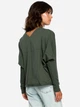 Bluza damska bez kaptura BeWear B094 87117 S-M Zielona (5903068424823) - obraz 2
