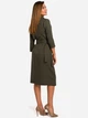 Sukienka trapezowa damska Stylove S175 91096 M Khaki (5903068444517) - obraz 2