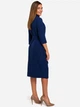 Sukienka trapezowa damska Stylove S175 91097 2XL Granatowa (5903068444494) - obraz 2