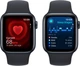 Smartwatch Apple Watch SE (2023) GPS 40mm Midnight Aluminium Case with Midnight Sport Band - M/L (MR9Y3) - obraz 5