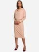 Плаття жіноче Stylove S245 235505 2XL-3XL Бежеве (5903887600361) - зображення 1
