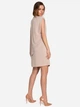 Sukienka tunika damska elegancka Stylove S262 864497 M Beżowa (5903887625289) - obraz 2