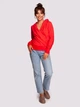 Худи женское BeWear B246 1197442 L Красное (5903887679077) - изображение 4