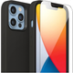 Жидкий силиконовый чехол FlexGear [Flex360] для iPhone 13 Pro и 2 протектора экрана из закаленного стекла - Black (502307121) - изображение 4