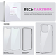 Чехол FlexGear с полной защитой для iPhone 13 Mini и 2 защитных стекла для экрана - Crystal Clear (502307116-X002YK1G03) - изображение 1