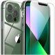Чехол FlexGear с полной защитой для iPhone 13 Pro и 2X защитных стекла для экрана - Crystal Clear (502307115-X002YK1FQN) - изображение 4