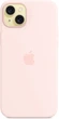 Etui Apple MagSafe Silicone Case do Apple iPhone 15 Plus Light Pink (MT143) - obraz 3