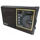 Радіоприймач FM аналоговий портативний Golon RX-9933UAR акумуляторний USB MicroSD 215х70х135мм Brown - зображення 2