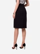 Спідниця міді жіноча Stylove S343 1423675 2XL Чорна (5905563704004) - зображення 2