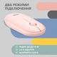Мышь 2E MF300 Silent WL BT Mallow pink (2E-MF300WPN) - изображение 5