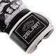 Перчатки боксерские FLEX на липучке Zelart SKULL BO-5493 (р-р 12oz, черный) - изображение 3