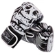 Перчатки боксерские FLEX на липучке Zelart SKULL BO-5493 (р-р 12oz, черный) - изображение 5