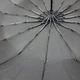 Чоловіча парасолька автомат Feeling Rain чорна на 16 карбонових спиць #02316 - зображення 8