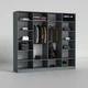 Шафа Matro (Luxe Studio) Urban 2400 чотирьохдверна Біле дерево (24232273) - зображення 2