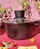 Ківш Edenberg 1.5л 16*8см з кришкою та мармуровим покриттям - зображення 3