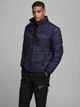 Куртка Jack & Jones JJDREW PUFFER COLLAR LTN S Темно-синий 12173866NaviBlazer - изображение 2