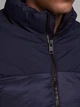 Куртка Jack & Jones JJDREW PUFFER COLLAR LTN S Темно-синий 12173866NaviBlazer - изображение 5
