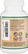 Ацетил L-карнітин Double Wood Supplements Acetyl L-Carnitine 1000 mg (на 2 капсули), 150caps - зображення 3