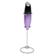 Капучинатор ручний з підставкою Adler AD 4499 Black/Violet ТМ - зображення 4