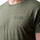 Футболка з малюнком 5.11 Tactical Triblend Legacy Short Sleeve Tee Military Green Heather L - зображення 3