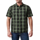 Сорочка тактична 5.11 Tactical Nate Short Sleeve Shirt Black Plaid L - изображение 1