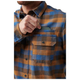 Сорочка тактична 5.11 Tactical Lester Long Sleeve Shirt Cobalt Blue Plaid 2XL - изображение 6