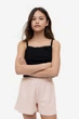 Шорты для девочки светло-розовые H&M 158см (400093216) - изображение 2