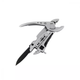 Мультитул Багатофункціональний Multitool 4в1 в чохлі silver - зображення 4