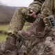 Чоловічі тактичні черевики з мембраною Warboots KHK-1053 42 26.3 см Коричневі (8683690402389) - зображення 4