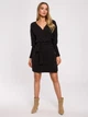 Sukienka sweterkowa damska Made Of Emotion M631 S/M Anthracite (5903887632591) - obraz 3