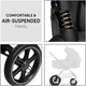 Коляска універсальна Hauck Walk N Care Air Dark Grey (16548-5) - зображення 11